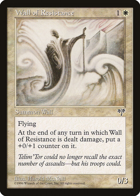 Wall of Resistance — art by Harold McNeill