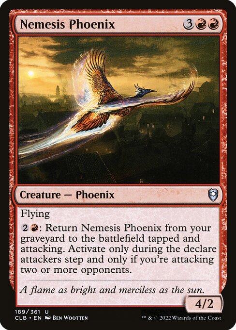 Nemesis Phoenix — art by Ben Wootten