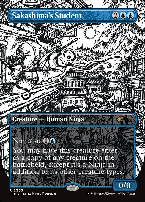 Sakashima's Student — art by Kevin Eastman
