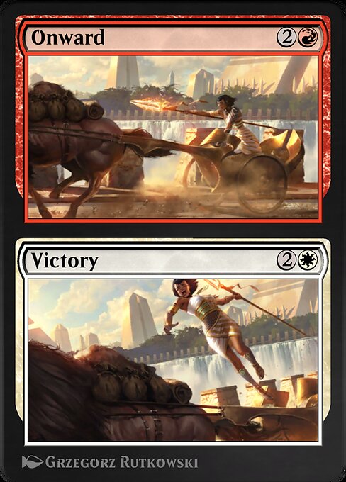 Onward // Victory — art by Grzegorz Rutkowski