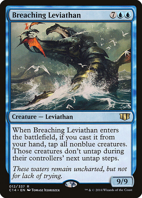 Breaching Leviathan — art by Tomasz Jedruszek