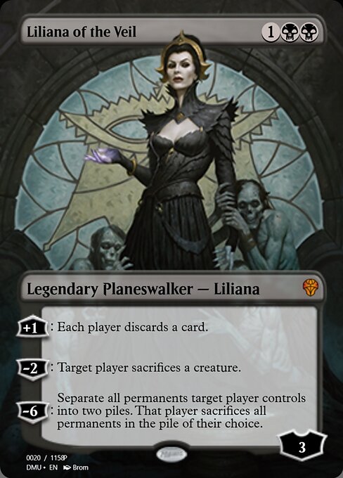 Liliana of the Veil — art by Brom