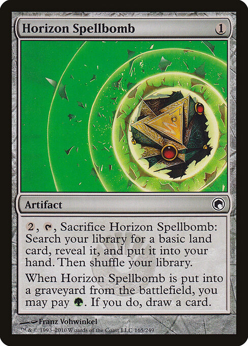 Horizon Spellbomb — art by Franz Vohwinkel