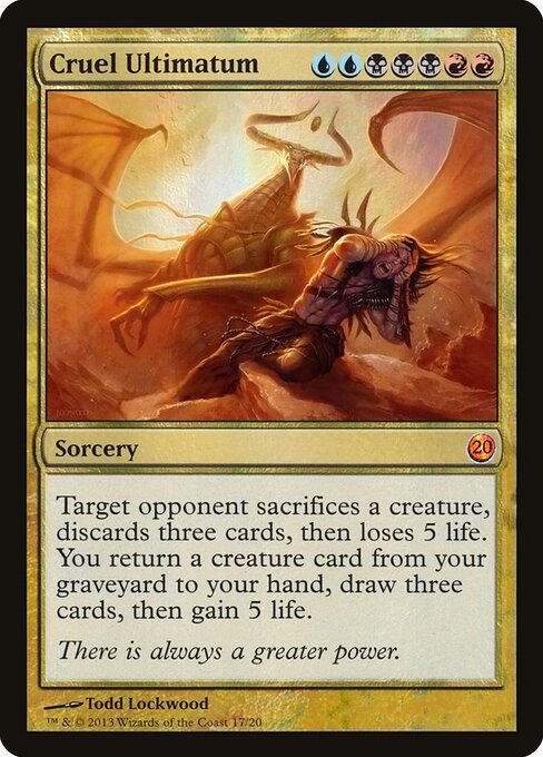 Cruel Ultimatum — art by Todd Lockwood