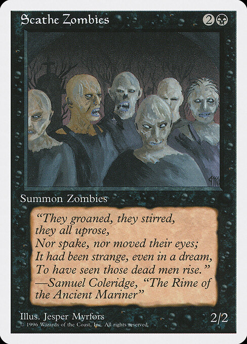 Scathe Zombies — art by Jesper Myrfors