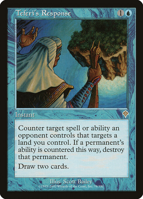 Teferi's Response — art by Scott Bailey