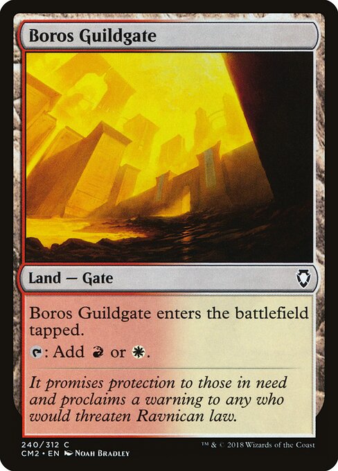Boros Guildgate — art by Noah Bradley