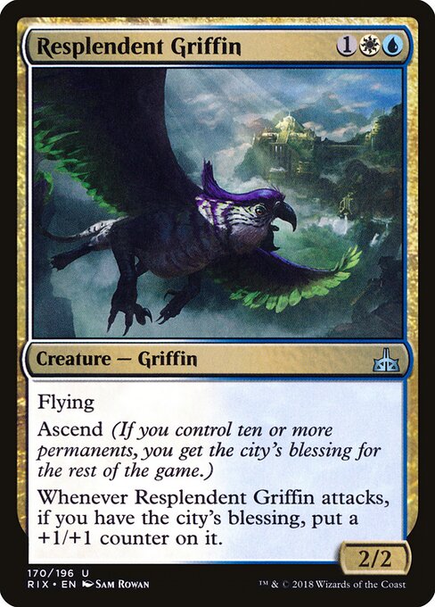 Resplendent Griffin — art by Sam Rowan