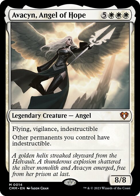 Avacyn, Angel of Hope — art by Jason Chan