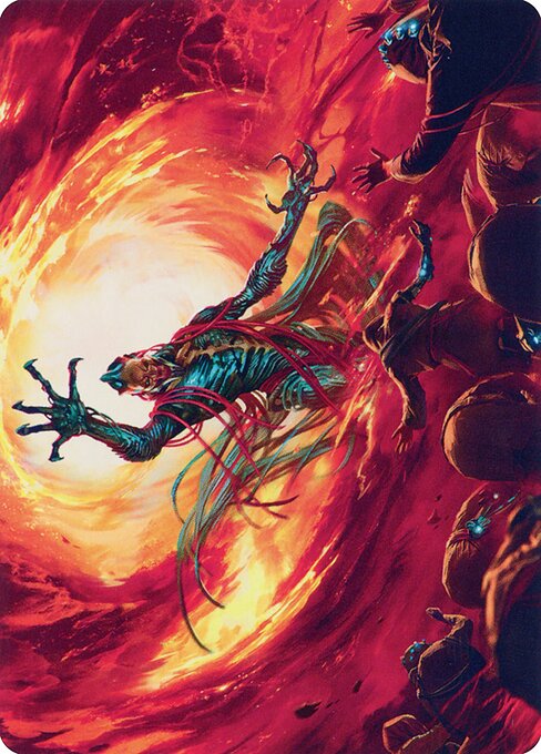 Gix, Yawgmoth Praetor // Gix, Yawgmoth Praetor — art by Anna Podedworna
