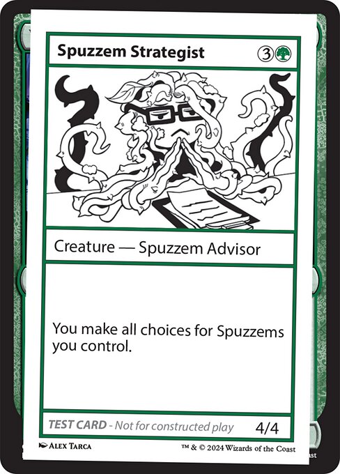 Spuzzem Strategist — art by Alex Tarca