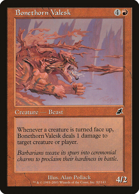 Bonethorn Valesk — art by Alan Pollack