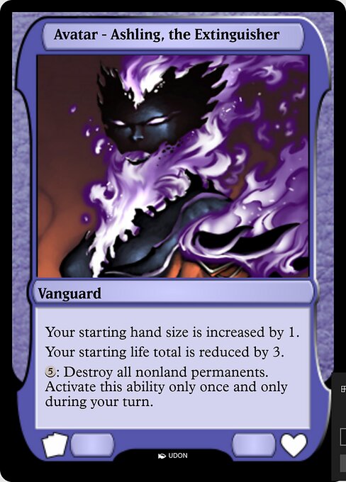 Ashling, the Extinguisher Avatar — art by UDON