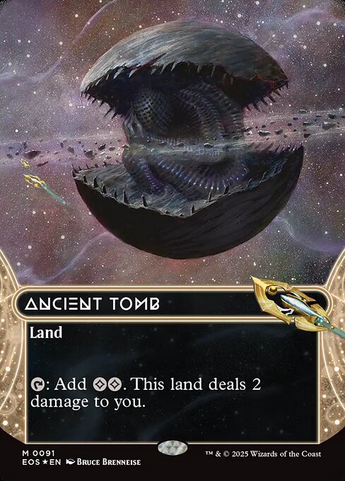 Ancient Tomb — art by Bruce Brenneise