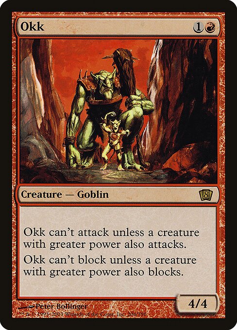 Okk — art by Peter Bollinger