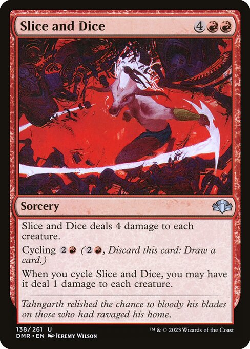 Slice and Dice — art by Jeremy Wilson