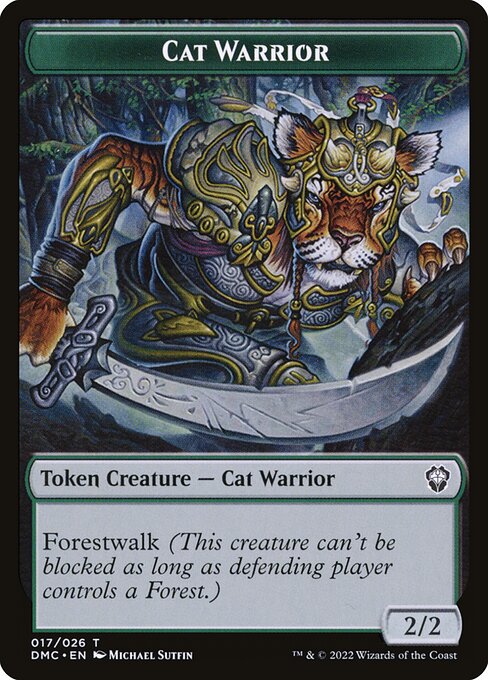Cat Warrior — art by Michael Sutfin