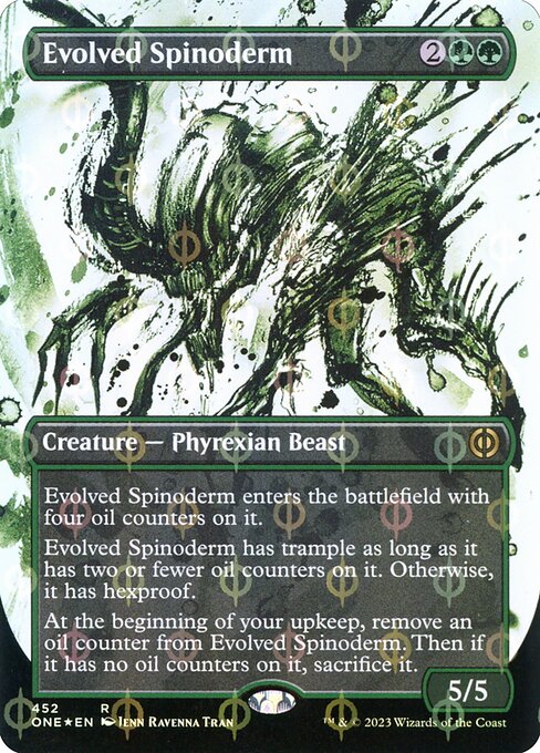 Evolved Spinoderm — art by Ravenna Tran