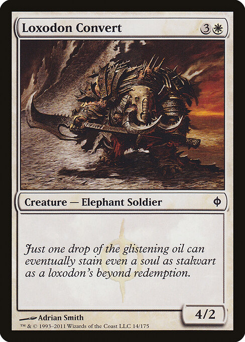 Loxodon Convert — art by Adrian Smith