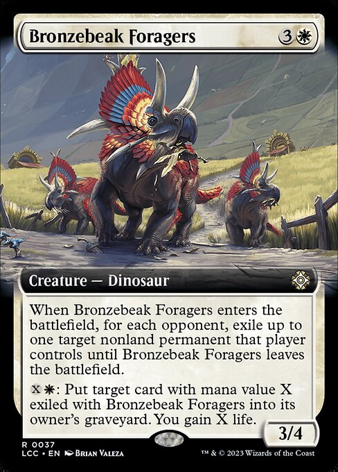 Bronzebeak Foragers — art by Brian Valeza