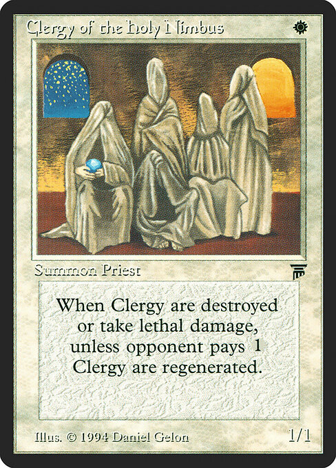 Clergy of the Holy Nimbus — art by Daniel Gelon