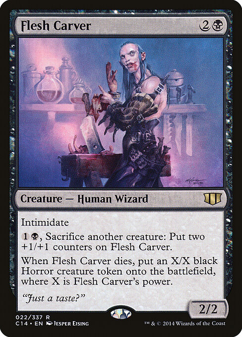 Flesh Carver — art by Jesper Ejsing