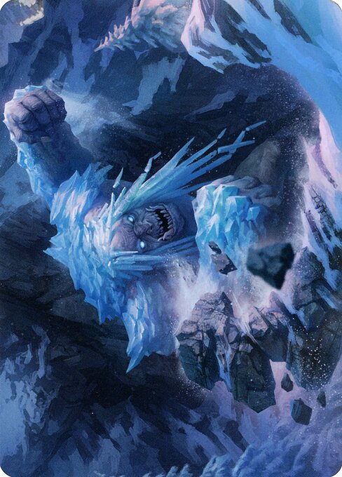 Icehide Troll // Icehide Troll — art by Andrey Kuzinskiy