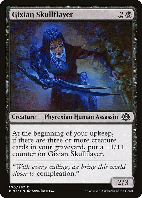 Gixian Skullflayer — art by Anna Pavleeva