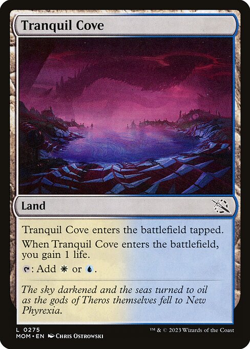 Tranquil Cove — art by Chris Ostrowski
