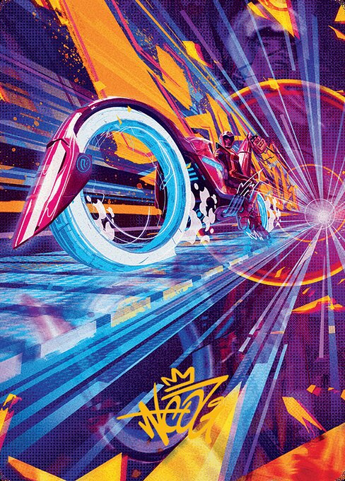 Spotcycle Scouter // Spotcycle Scouter — art by Neo.G