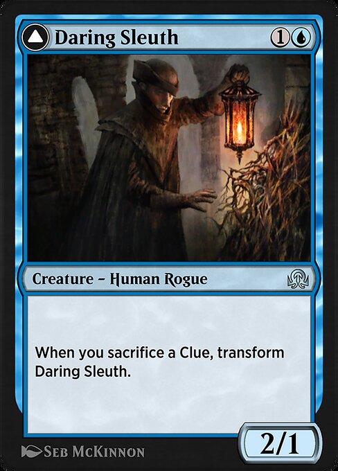 Daring Sleuth // Bearer of Overwhelming Truths — art by Seb McKinnon