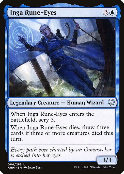 Inga Rune-Eyes — art by Bram Sels