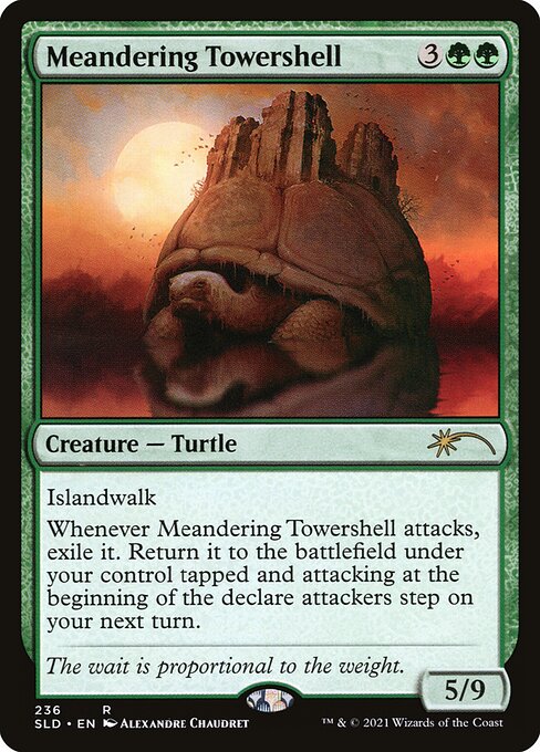 Meandering Towershell — art by Alexandre Chaudret