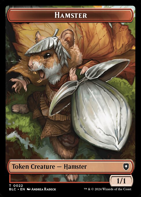 Hamster — art by Andrea Radeck