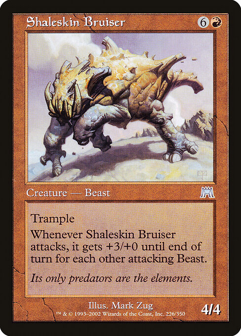 Shaleskin Bruiser — art by Mark Zug