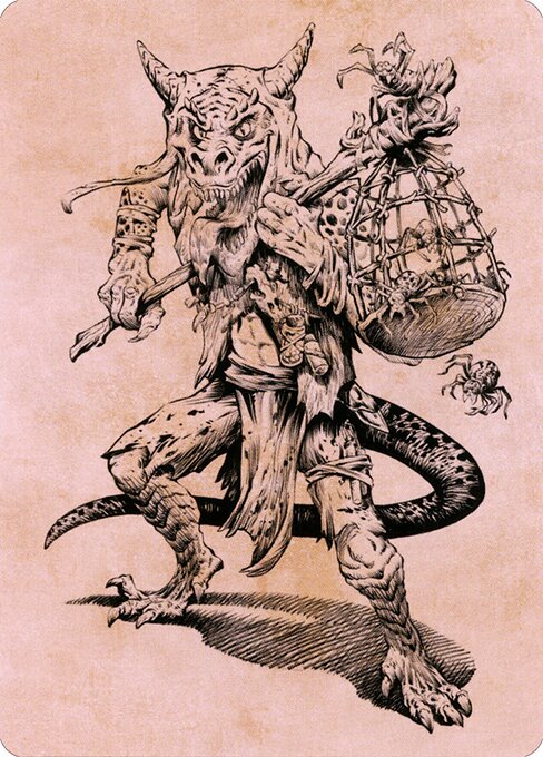 Taunting Kobold // Taunting Kobold — art by Jeff Miracola