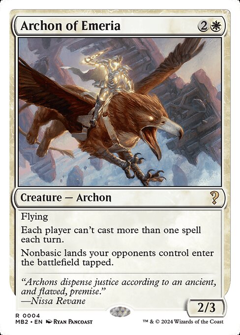 Archon of Emeria — art by Ryan Pancoast