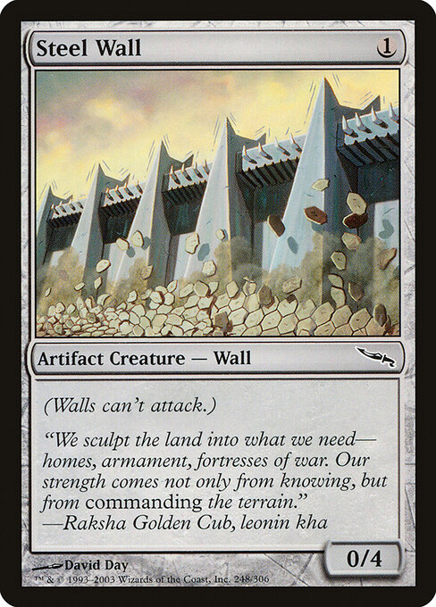 Steel Wall — art by David Day