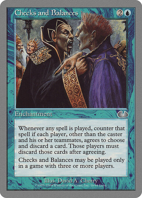 Checks and Balances — art by David A. Cherry