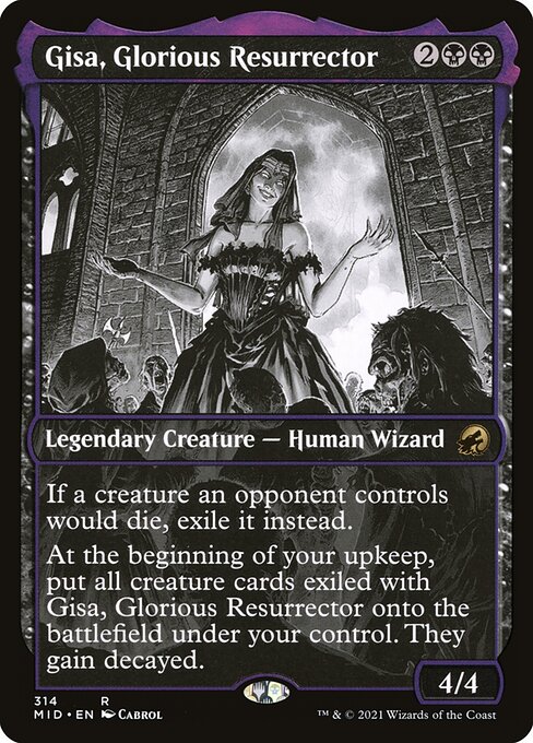 Gisa, Glorious Resurrector — art by Cabrol