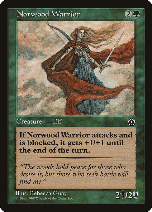 Norwood Warrior — art by Rebecca Guay