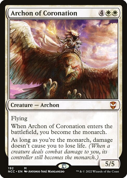 Archon of Coronation — art by Antonio José Manzanedo