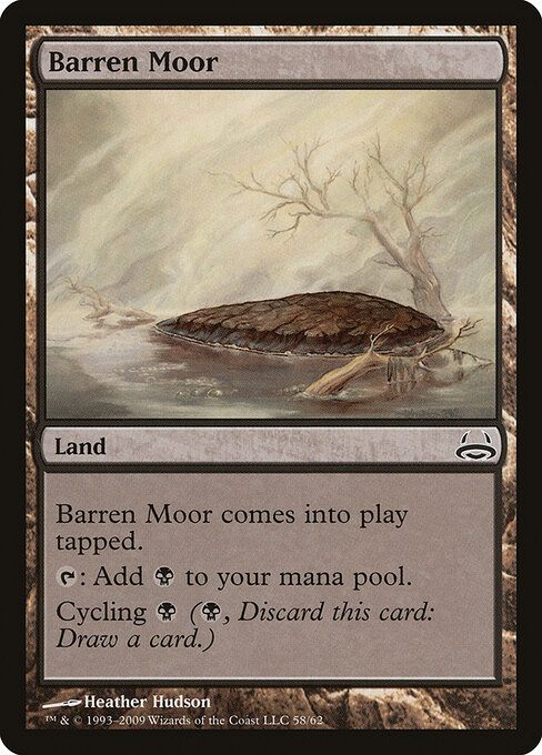 Barren Moor — art by Heather Hudson