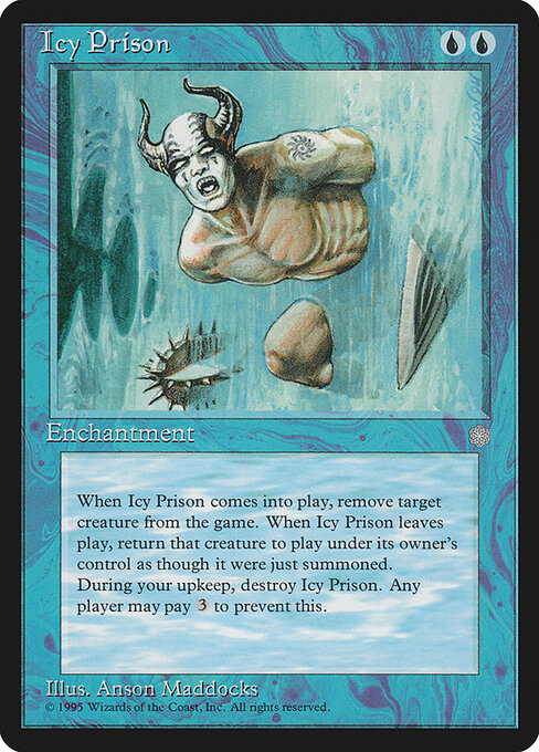 Icy Prison — art by Anson Maddocks