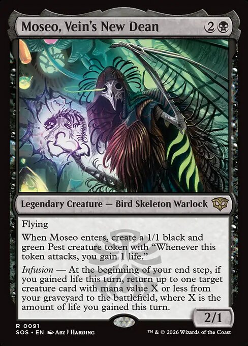 Moseo, Vein's New Dean — art by Abz J Harding