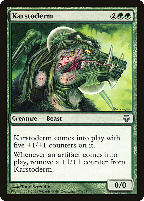 Karstoderm — art by Tony Szczudlo
