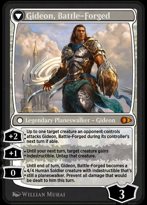 Kytheon, Hero of Akros // Gideon, Battle-Forged — art by Willian Murai