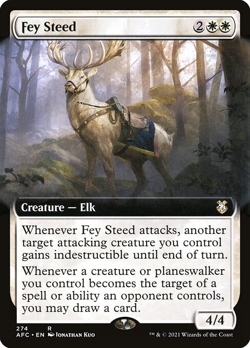 Fey Steed — art by Jonathan Kuo