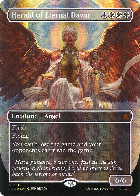 Herald of Eternal Dawn — art by PINDURSKI