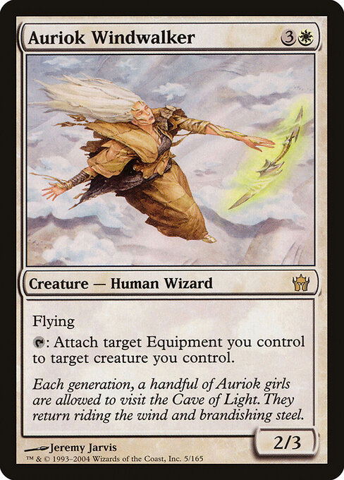 Auriok Windwalker — art by Jeremy Jarvis